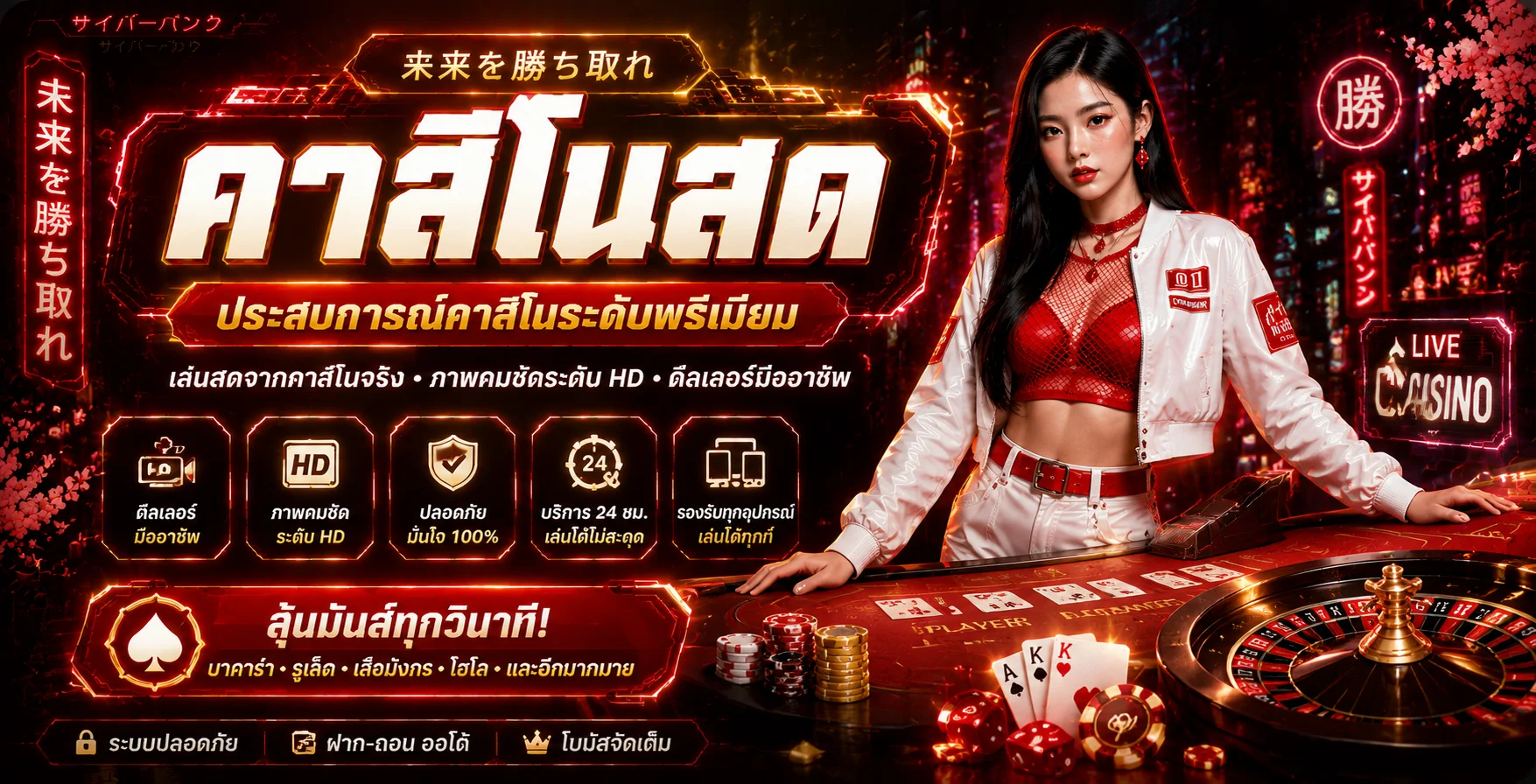 คาสิโนออนไลน์ TONY368 บาคาร่าถ่ายทอดสด